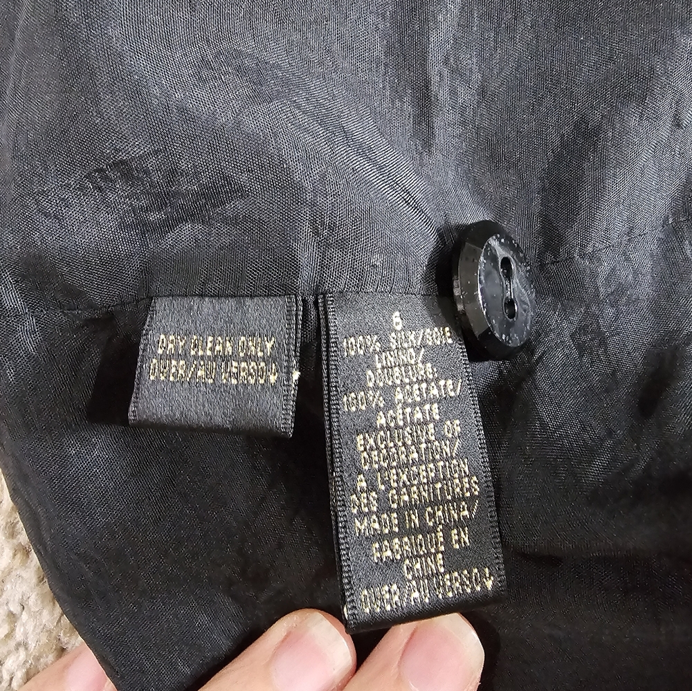 Dana Buchman Vintage Beaded Blazer - Picture 6 of 6